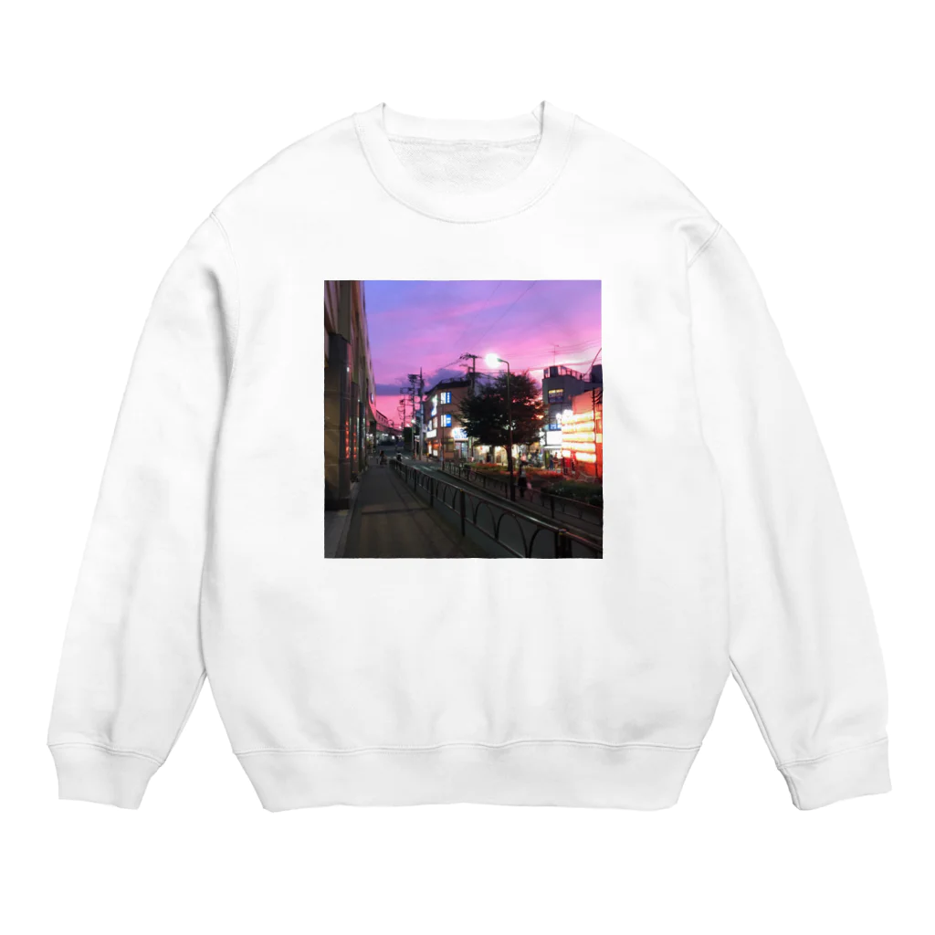 sioの豪徳寺駅前 Crew Neck Sweatshirt