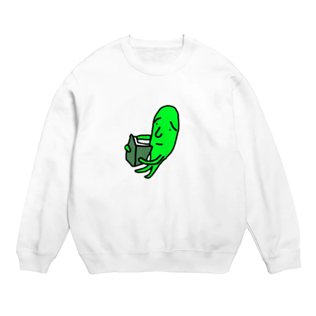 Mr.タムタム【ポエマー】ののんびり Crew Neck Sweatshirt