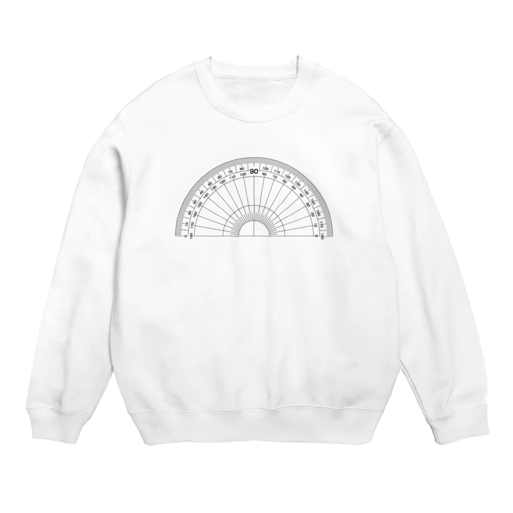 こだまの分度器 Crew Neck Sweatshirt