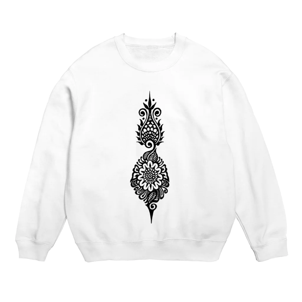 辻秀輝💊HIÐEKI T§UJIのマンディタトゥー Crew Neck Sweatshirt