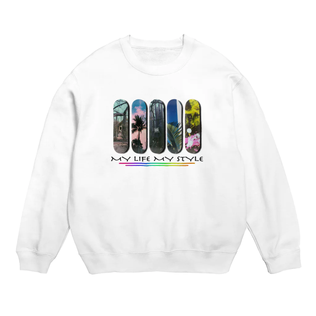 PuRiHaのスケボースタイル Crew Neck Sweatshirt