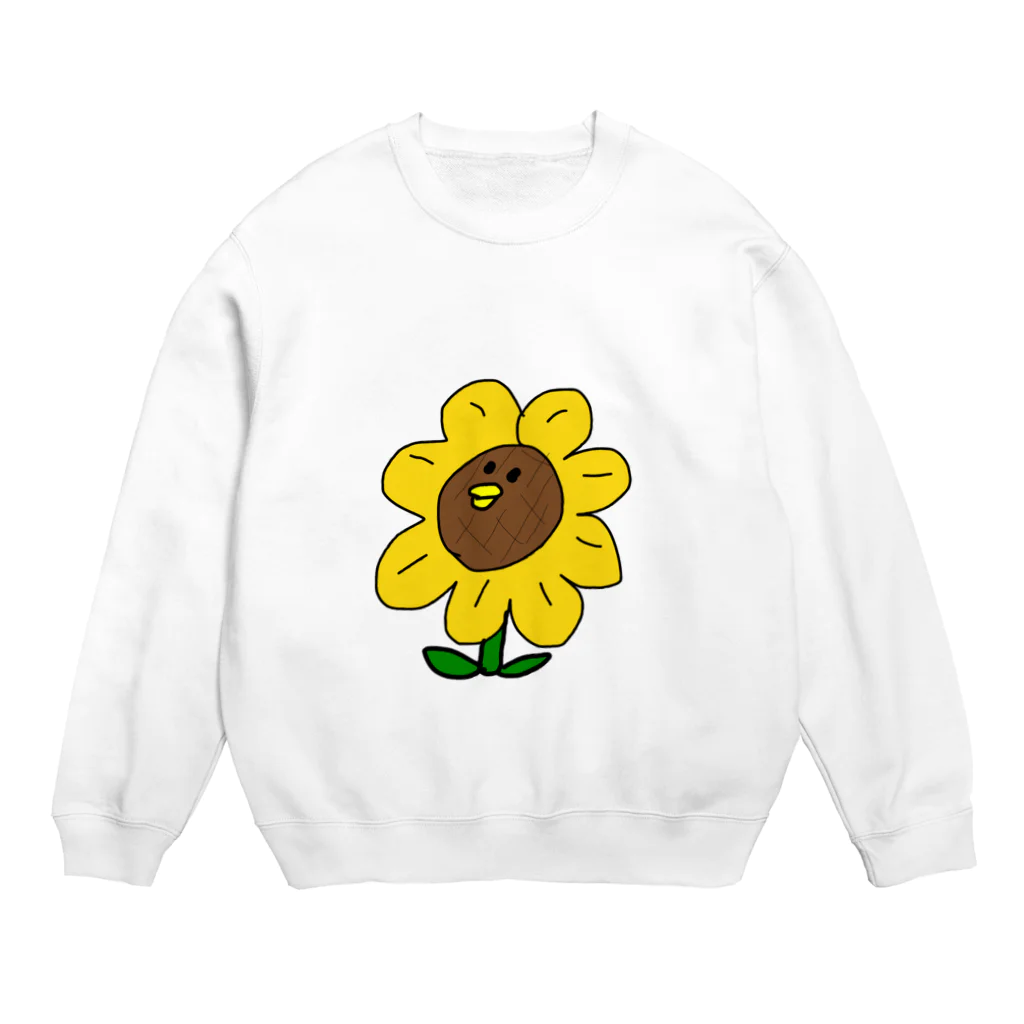 こんぶのひまわりなへんげんじざいくん Crew Neck Sweatshirt