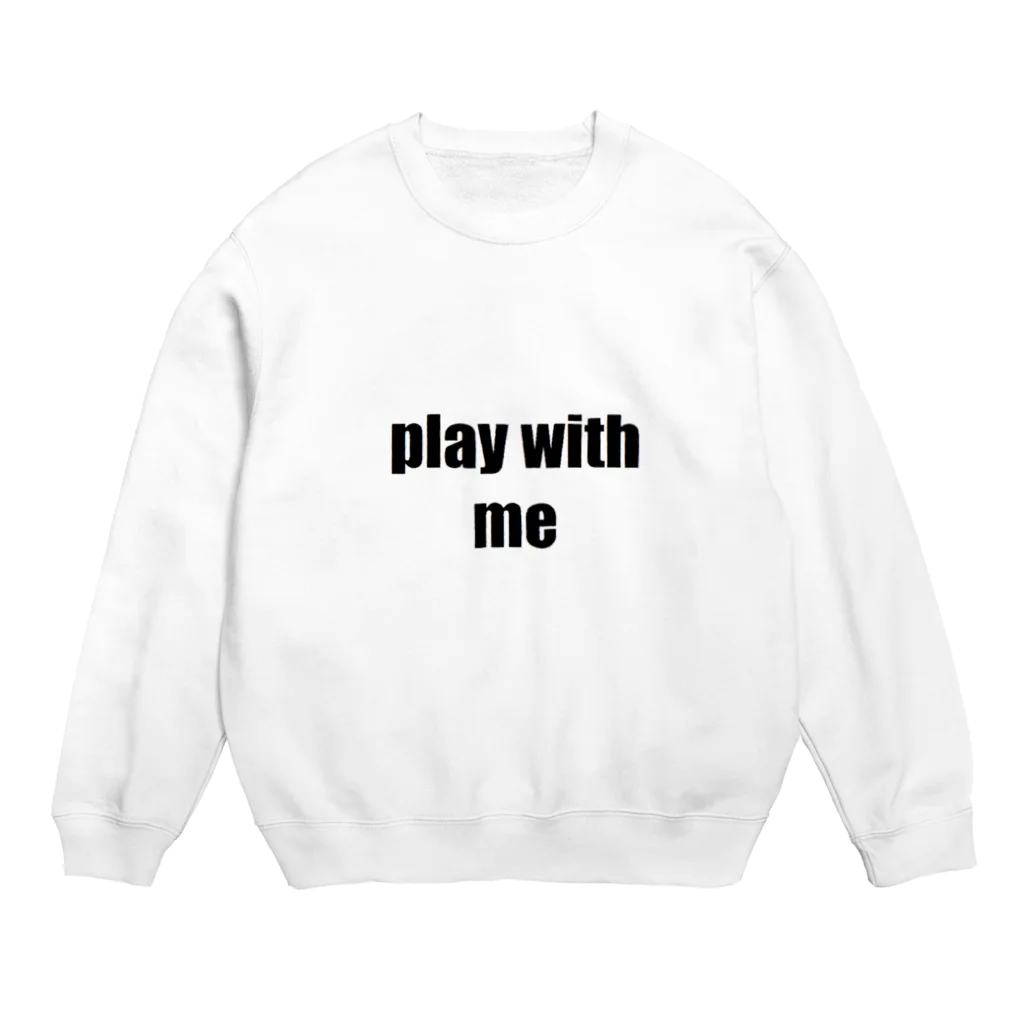 marukomekunのplay with me Crew Neck Sweatshirt