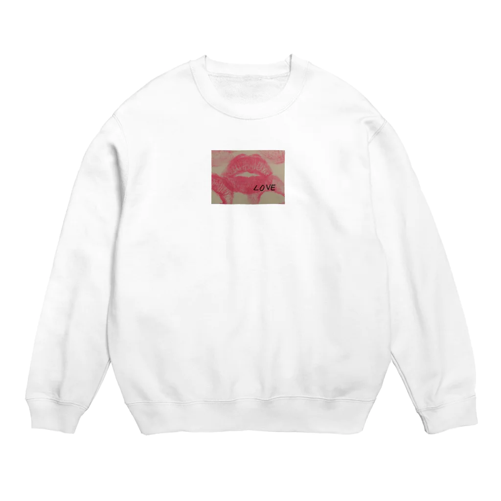 moonのlove t ♥ Crew Neck Sweatshirt