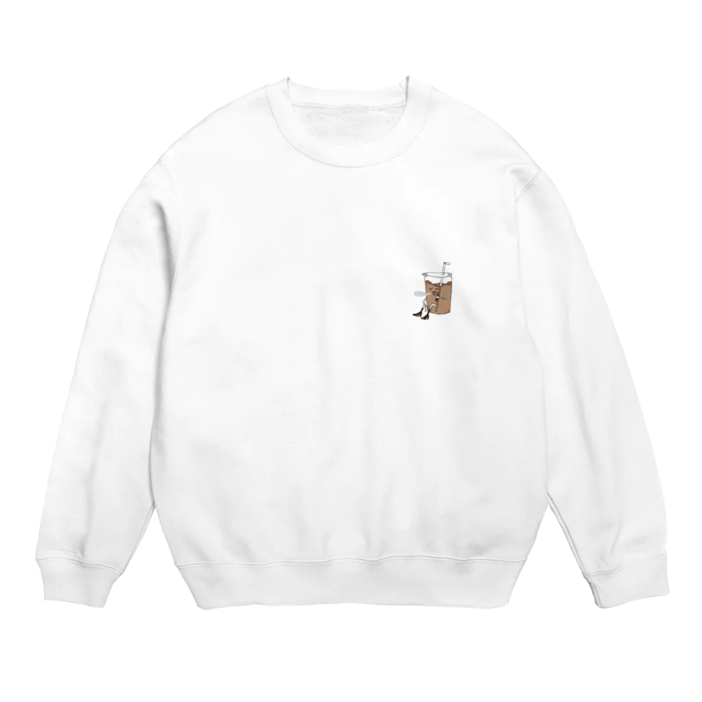 はちこのかふぇこさん Crew Neck Sweatshirt