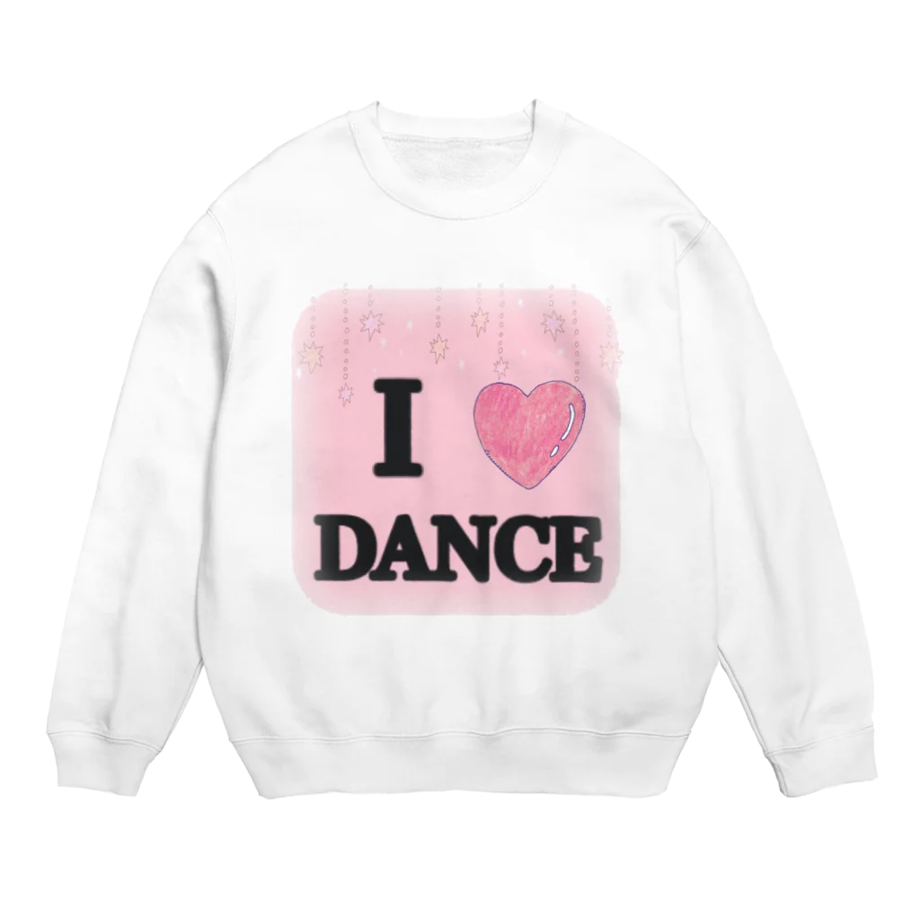 dejiry lifeのＩ love  dance Crew Neck Sweatshirt