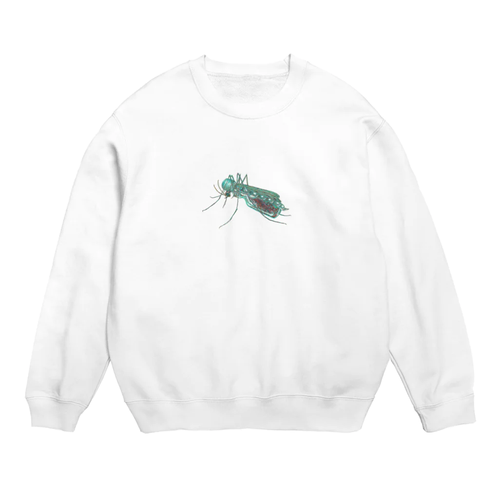 Canvasのラムネ蚊 Crew Neck Sweatshirt