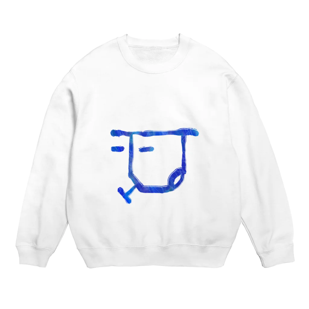 momokei&Uの龍体「と」　脱ネガティブ Crew Neck Sweatshirt