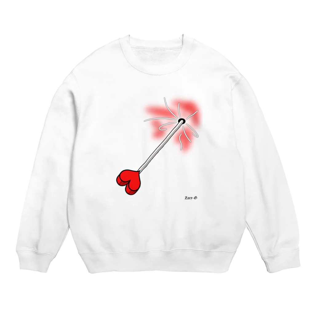 ねこふく本舗の射貫かれた。 Crew Neck Sweatshirt