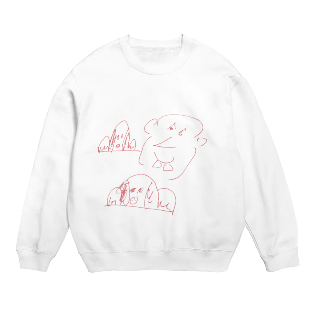 chandelier_tknrの山くんと山口くん Crew Neck Sweatshirt