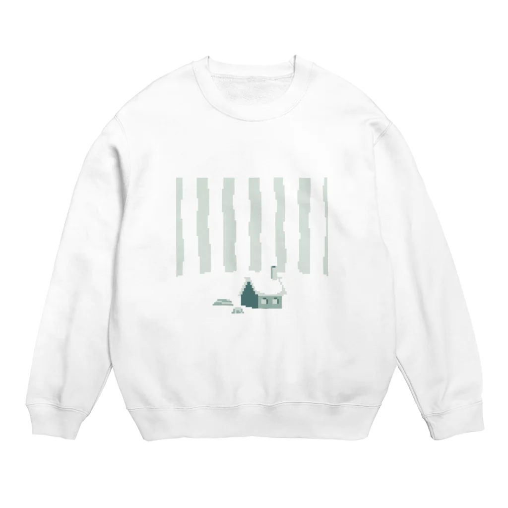 Atomの雪の丘 Crew Neck Sweatshirt