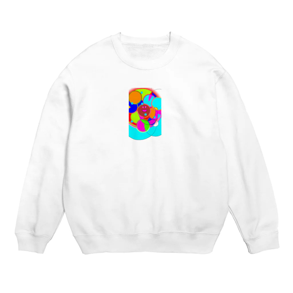 朝焼けの水に浮かぶ☆ta☆wa☆si☆ Crew Neck Sweatshirt