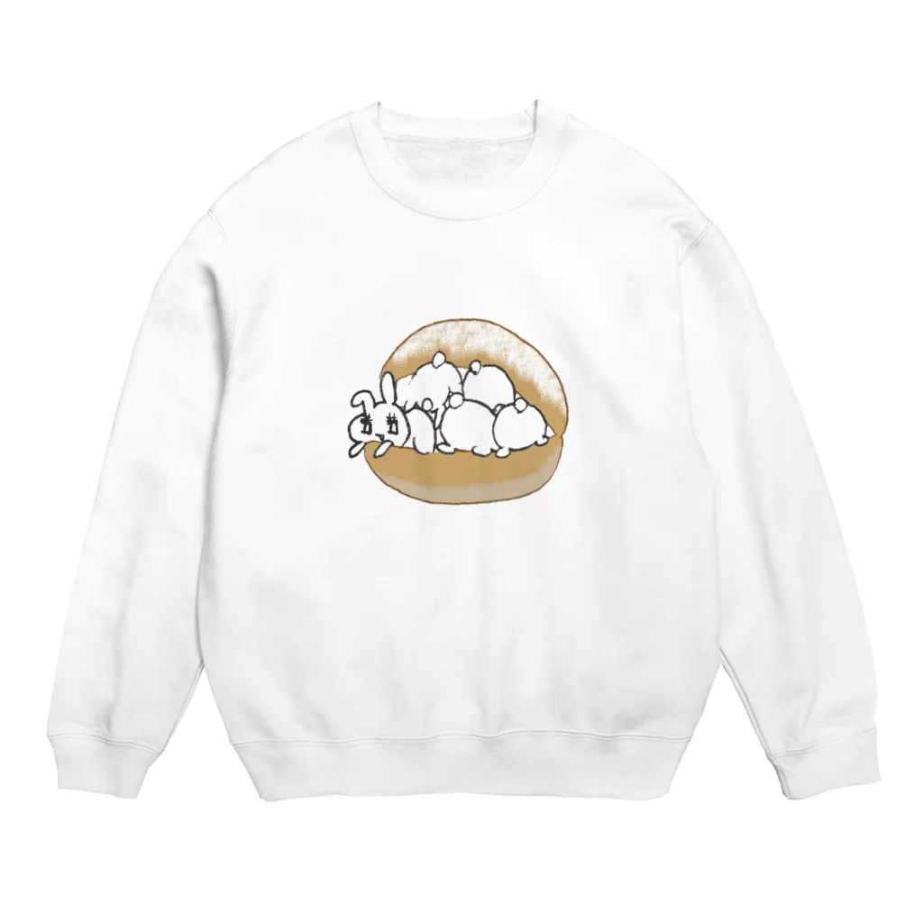 うさぎちゃんアイランドのうさトッツォ（おしりver.） Crew Neck Sweatshirt