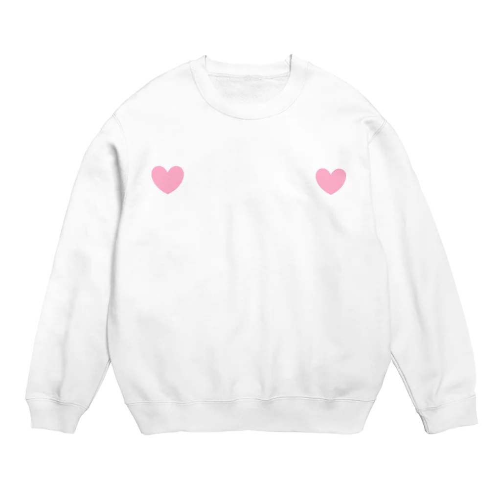 sakanonの乳首の位置がわかる Crew Neck Sweatshirt