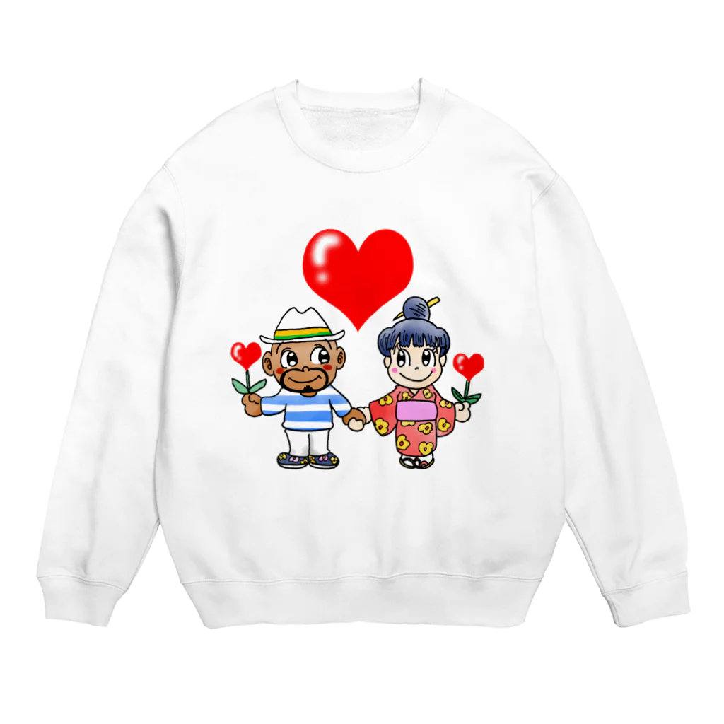 RAJACAFEのLove Crew Neck Sweatshirt