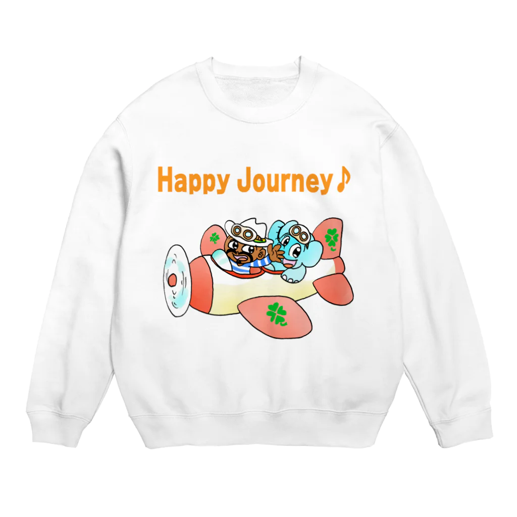 RAJACAFEのHappy Journey スウェット