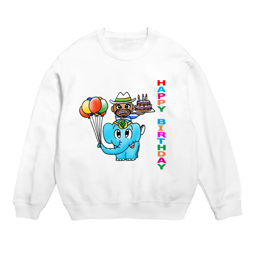 RAJACAFEのHappy Birthday 2 U Crew Neck Sweatshirt