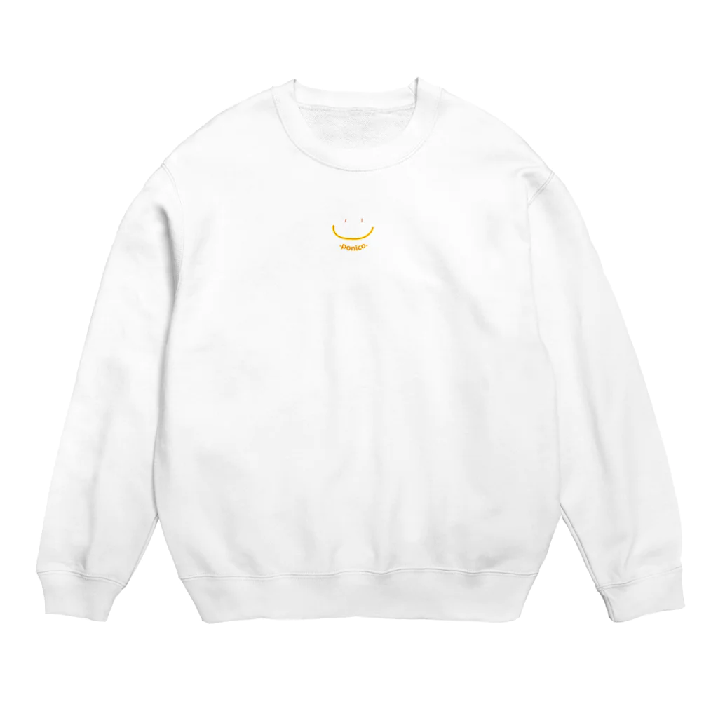 ponicoのポニコ Crew Neck Sweatshirt