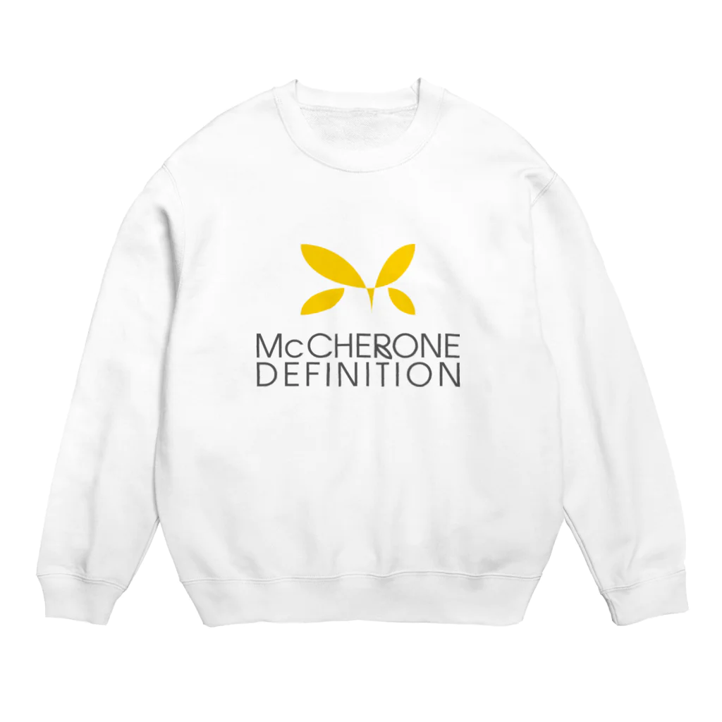 McCHERONE DEFINITIONのMcCHERONE DEFINITION[淡色] Crew Neck Sweatshirt