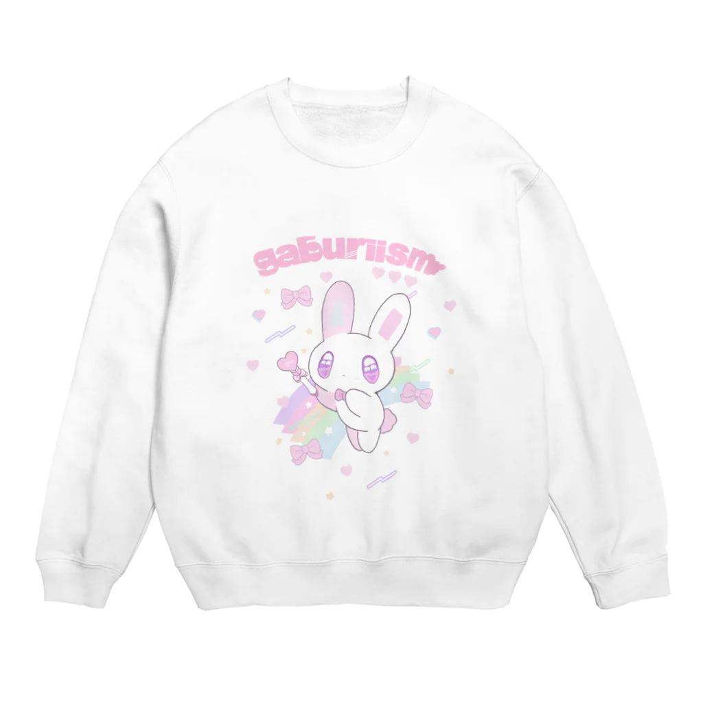 ガブリイズムのfancy usagi Crew Neck Sweatshirt