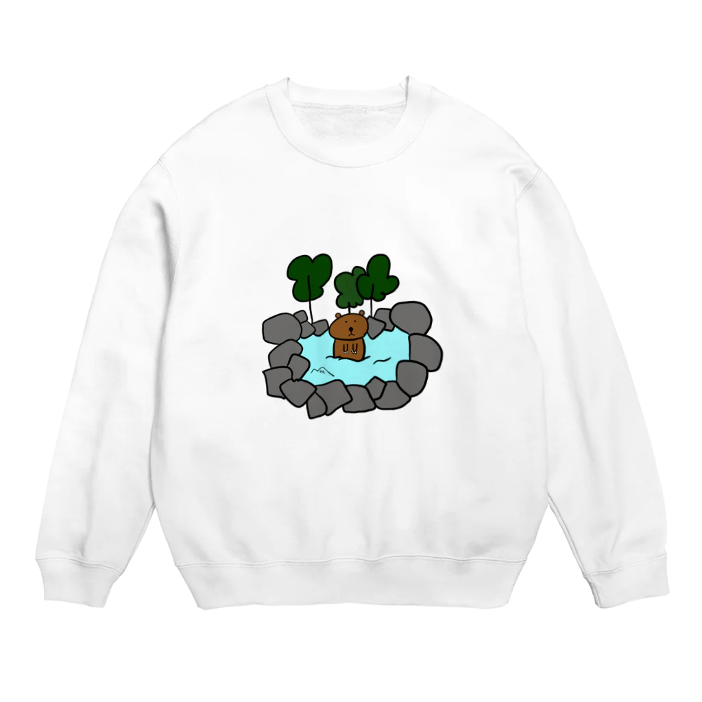 &POEMの熊湯 Crew Neck Sweatshirt