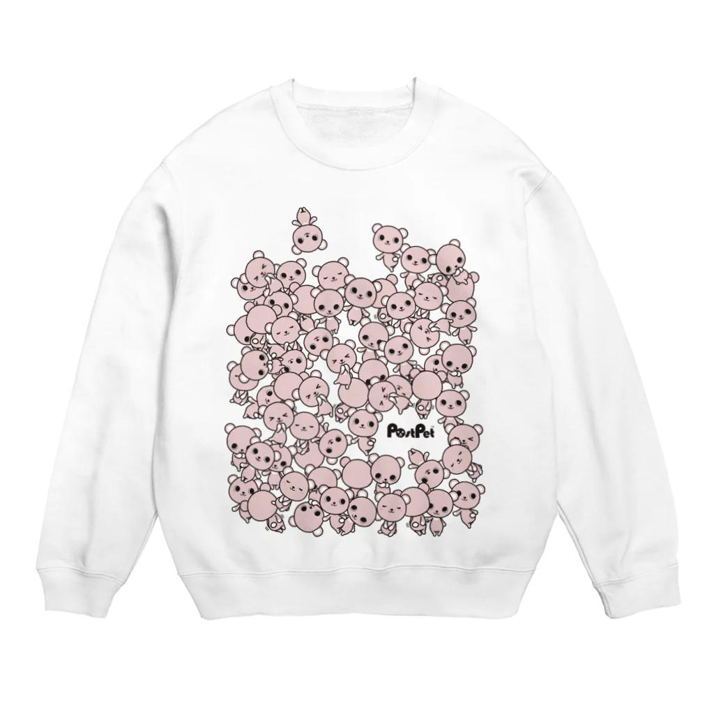 PostPet Official Shopのコモモだらけ Crew Neck Sweatshirt