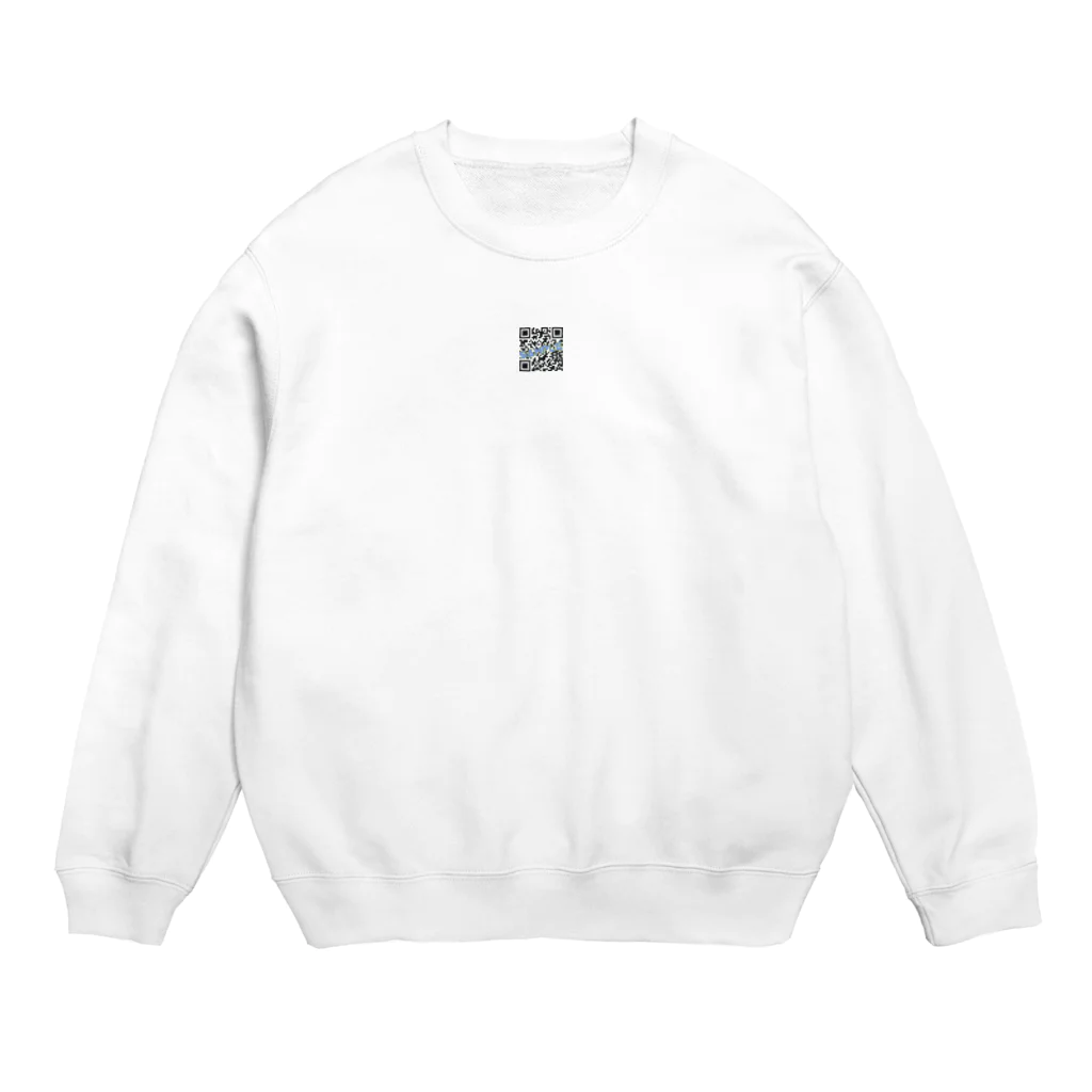 しまぉのQRコード(sample) Crew Neck Sweatshirt