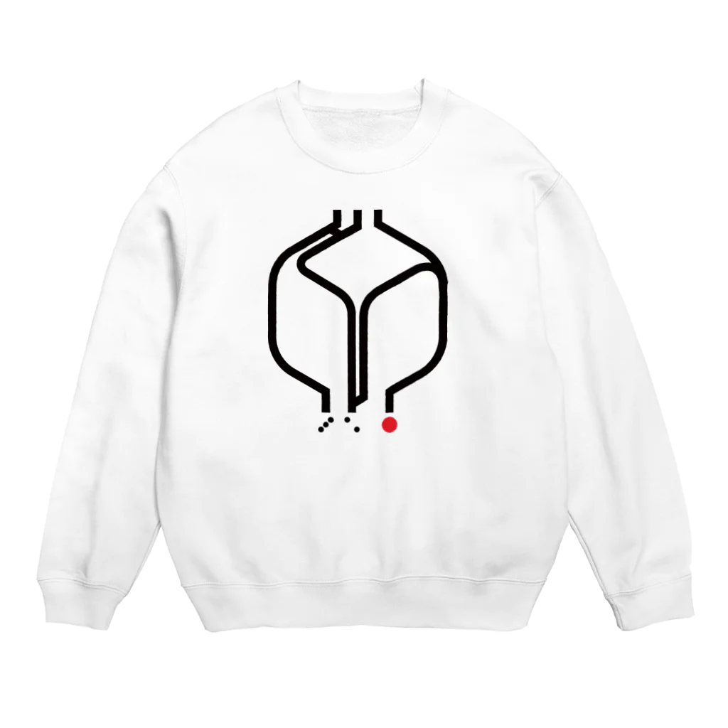 よシまるシンのあみコロ Crew Neck Sweatshirt