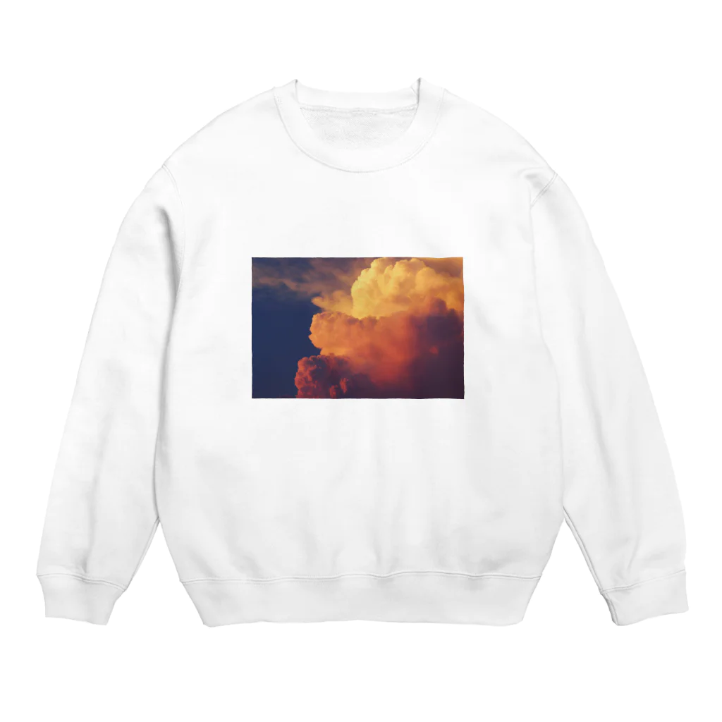 こんぺいとう✩*.ﾟの雲もくもく Crew Neck Sweatshirt