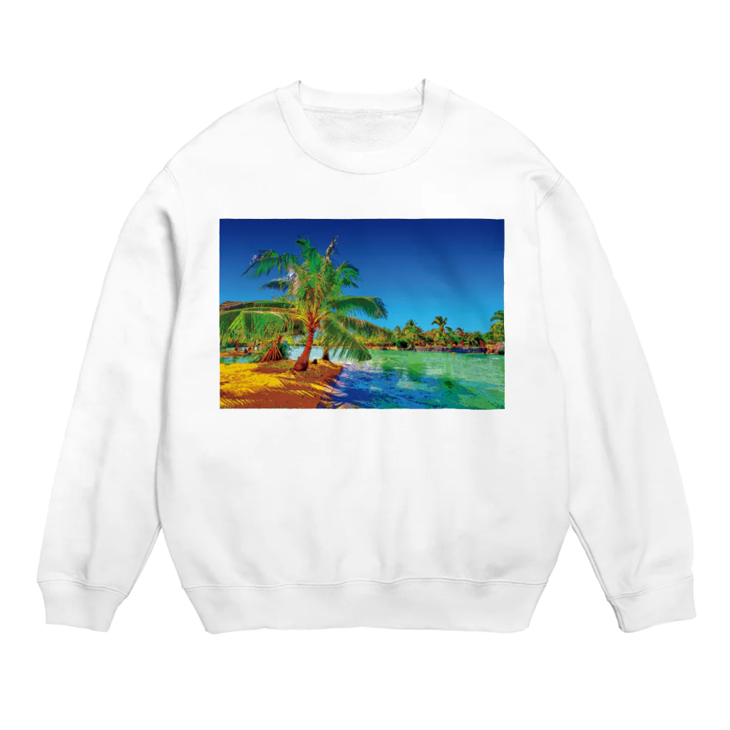 GALLERY misutawoの夏のリゾート Crew Neck Sweatshirt