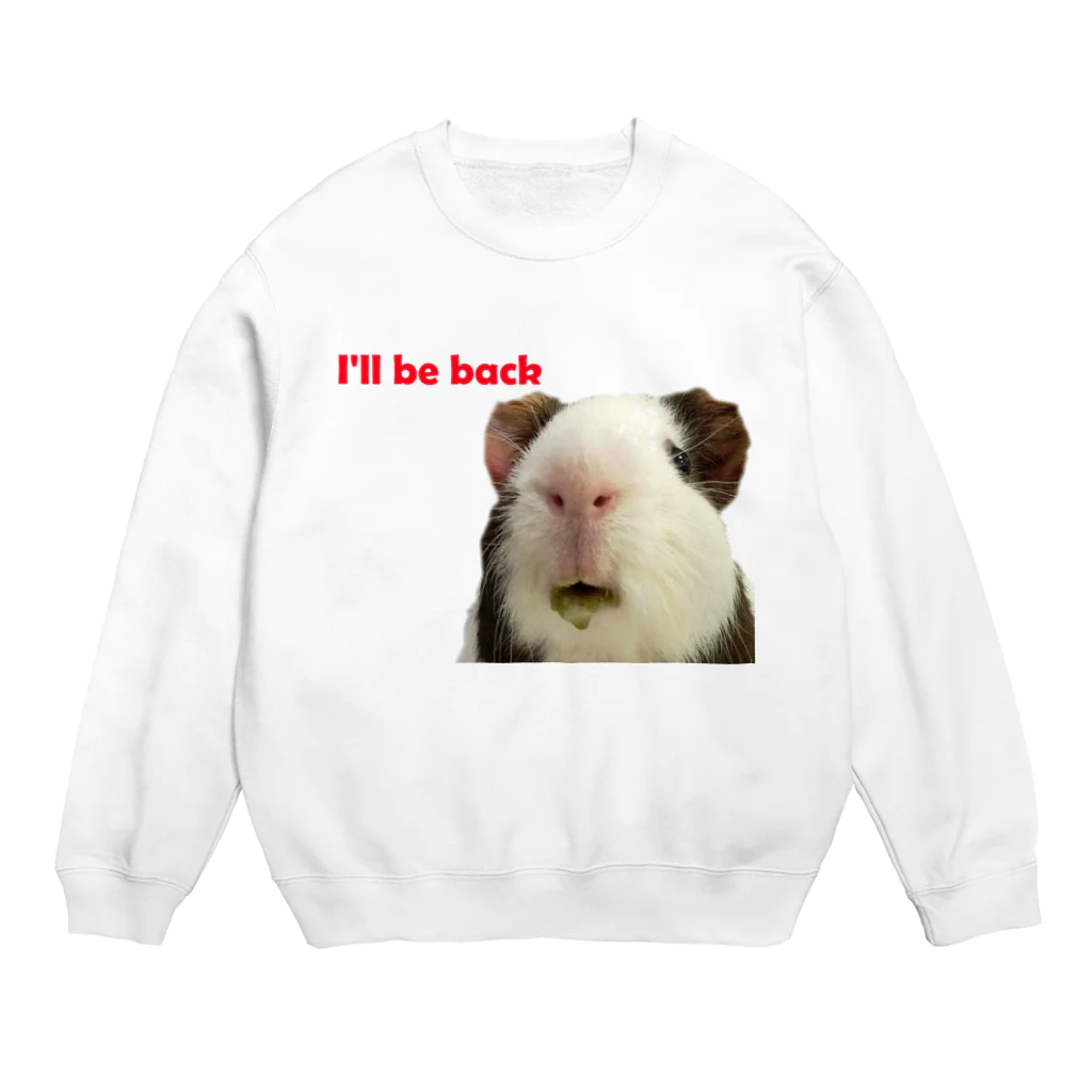 popcorn_jumpのI'll be back Crew Neck Sweatshirt