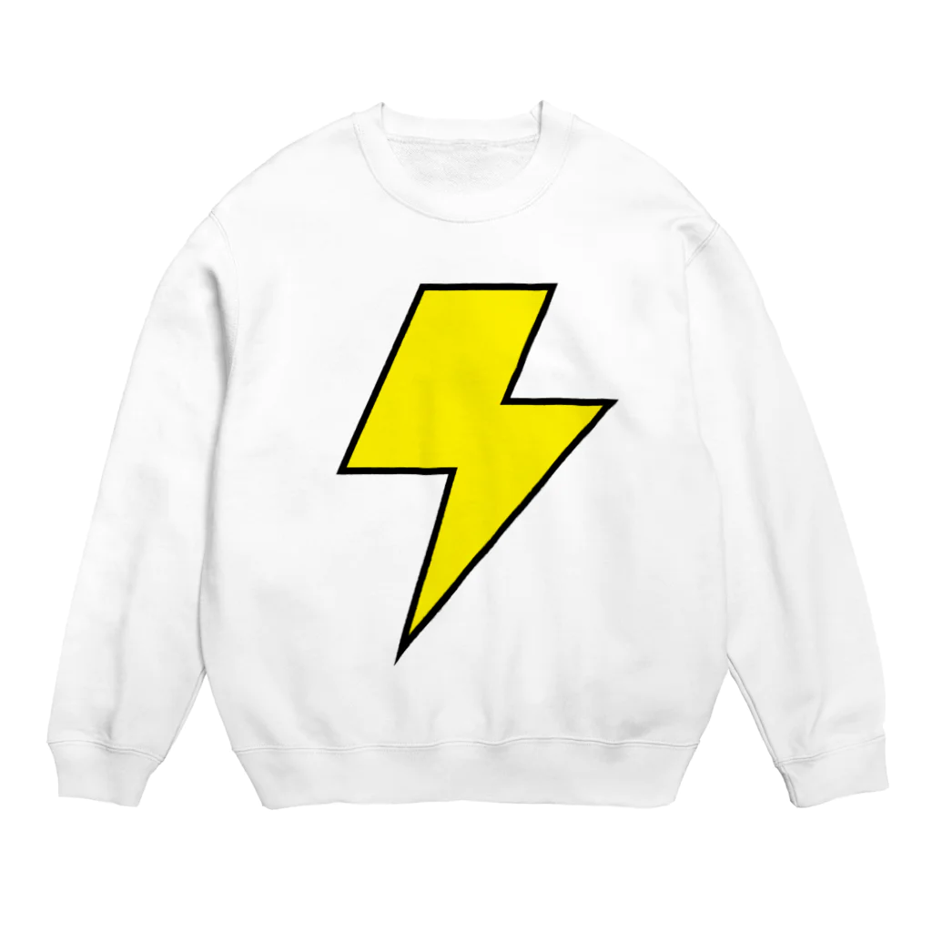 taroegames🌟🐥のthunder Crew Neck Sweatshirt