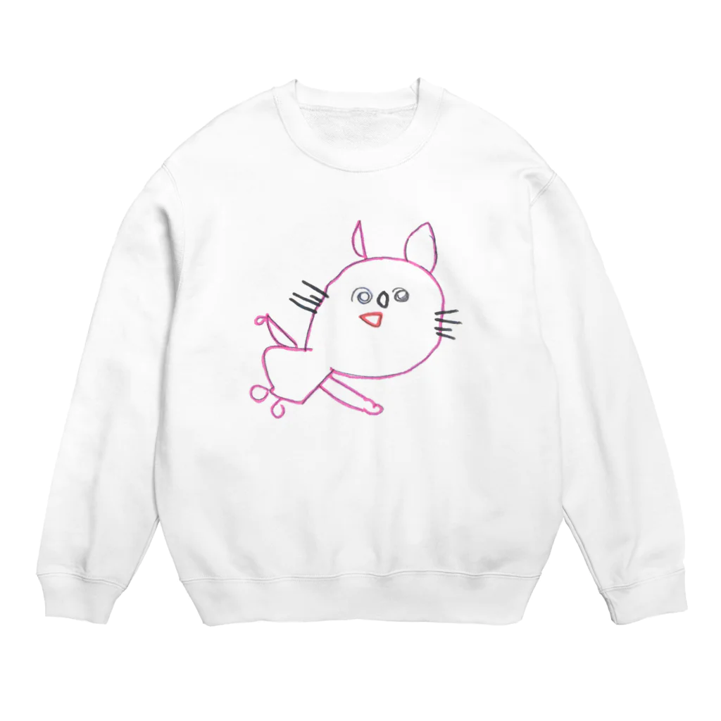 喜楽家の横向きうさぎ Crew Neck Sweatshirt