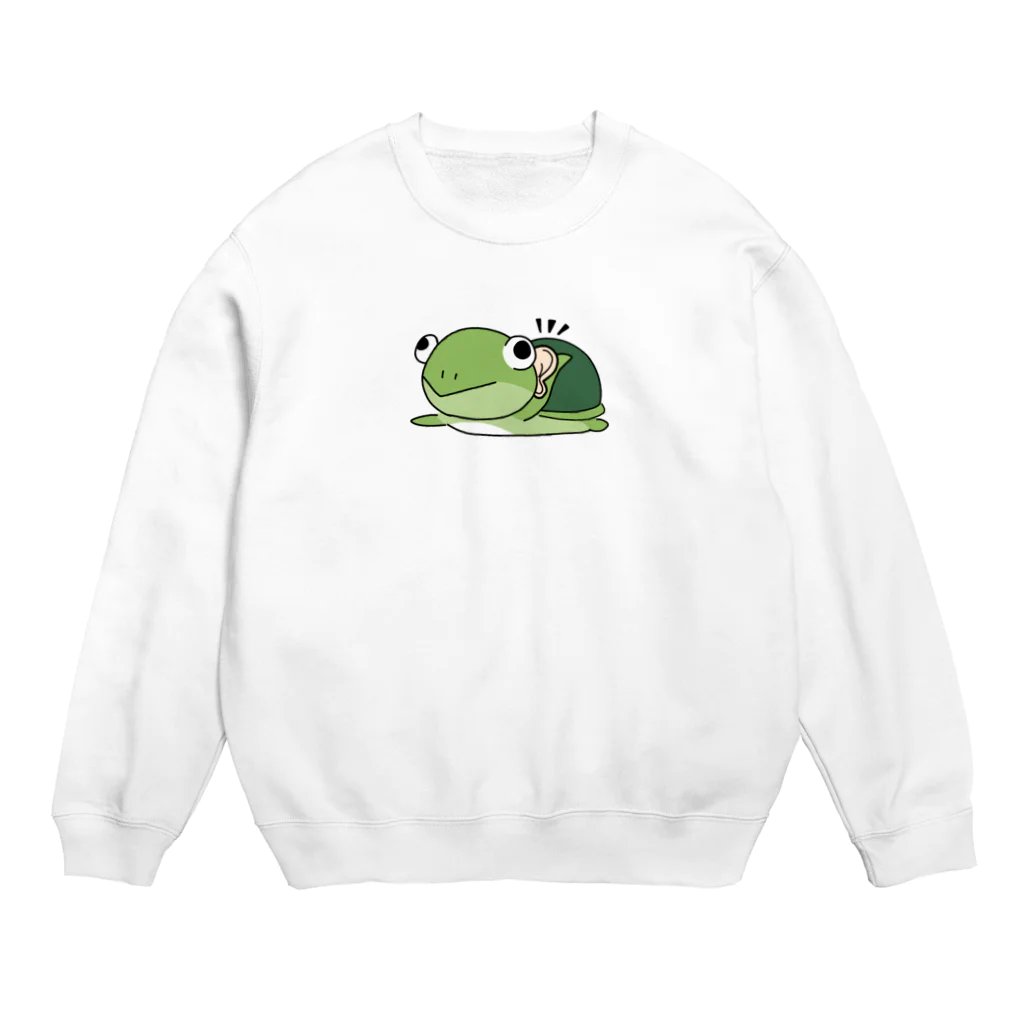 あおがねミラクルショッピングのカタパルトくん Crew Neck Sweatshirt