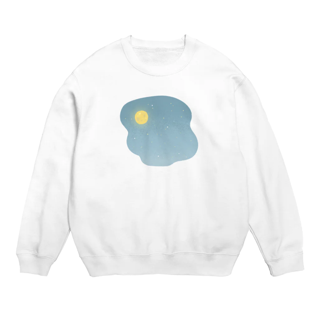 ゆあがりの満月 Crew Neck Sweatshirt