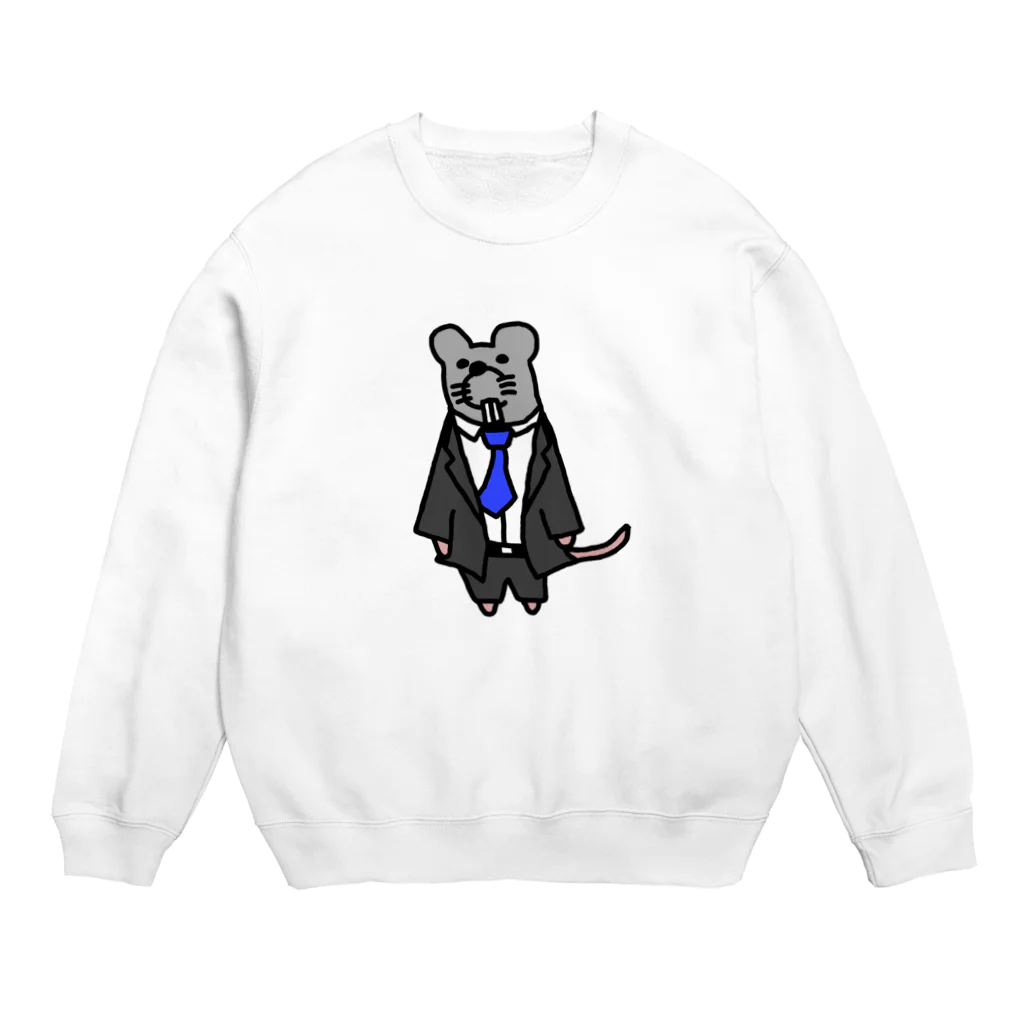 nabatachiのネズミ社員 Crew Neck Sweatshirt