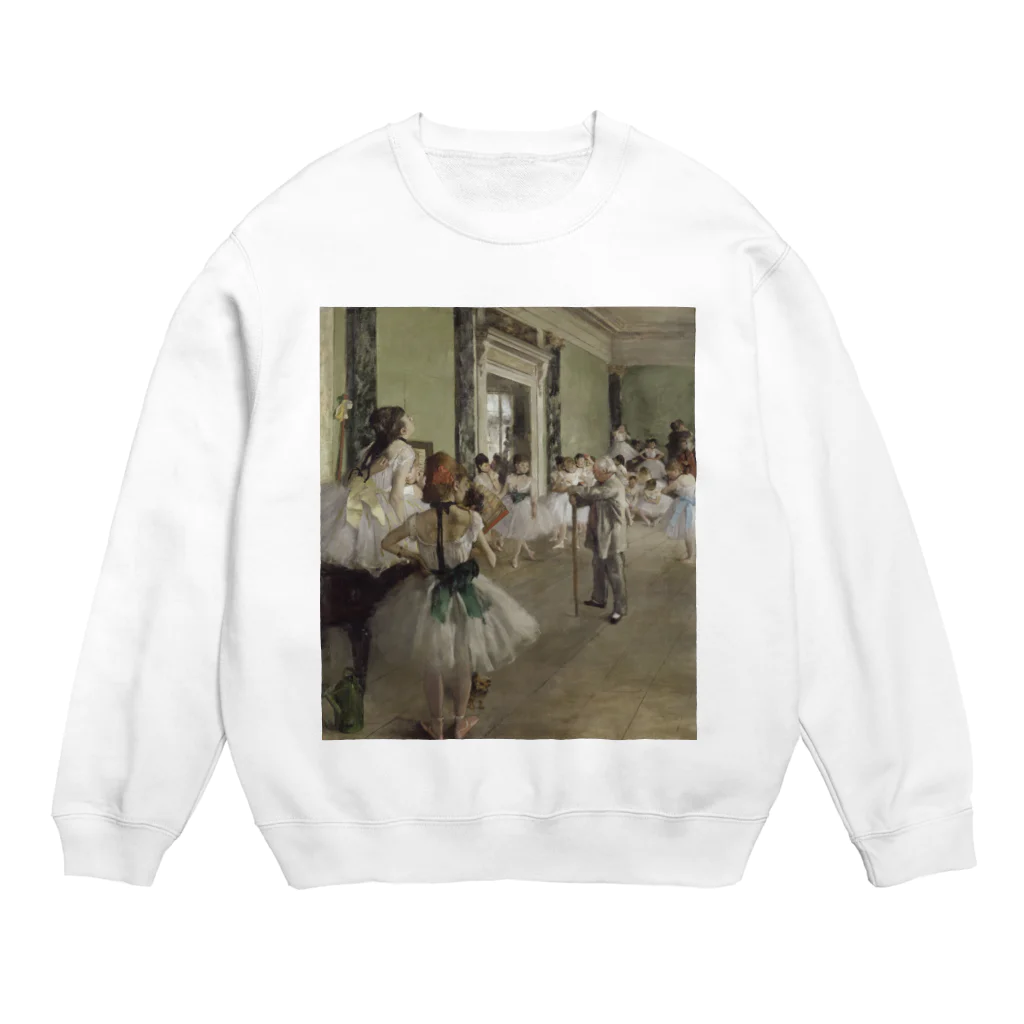 いとのドガ　「ダンスのレッスン」 Crew Neck Sweatshirt