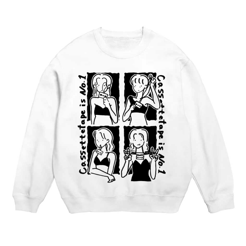 レコードアンドガールのCTIN1×GIRL Crew Neck Sweatshirt