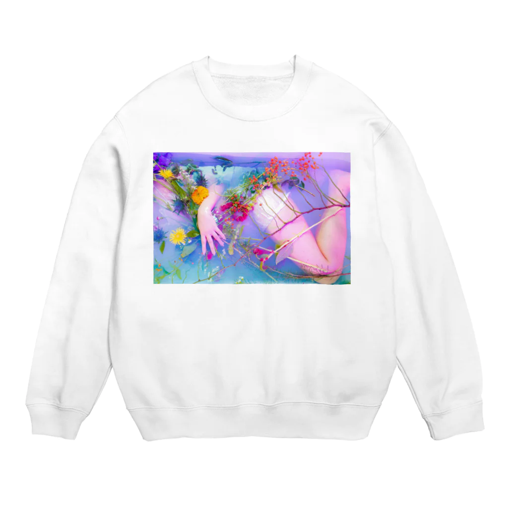 みじんこ🐹🍥の死んで花実が咲くものか Crew Neck Sweatshirt