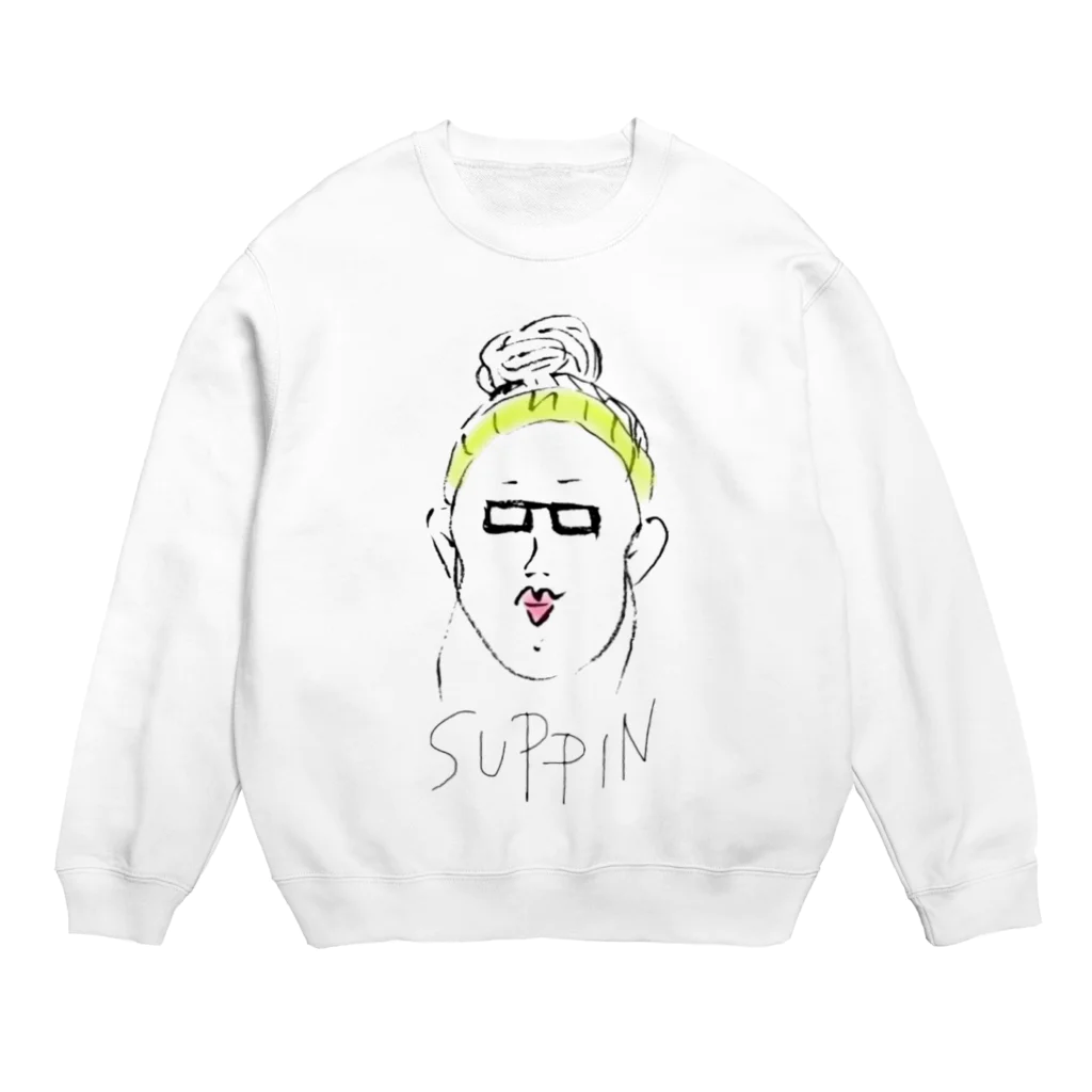 さちこのショップのsuppin Crew Neck Sweatshirt