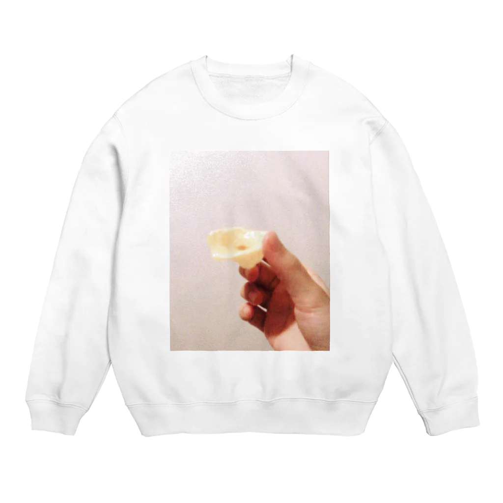 やめてステファニーのあなたと食べたいよ Crew Neck Sweatshirt