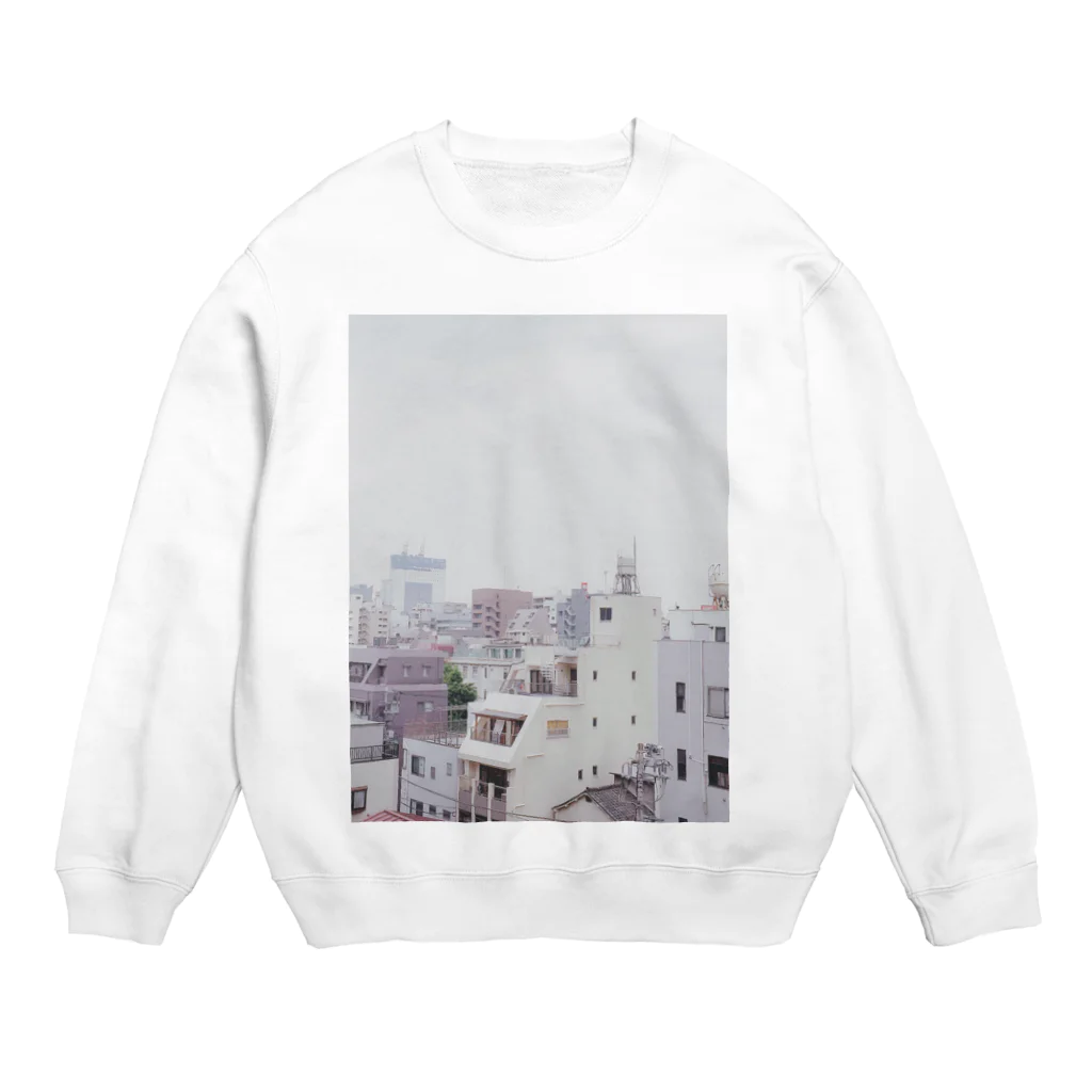 ebi-kaniの街 Crew Neck Sweatshirt