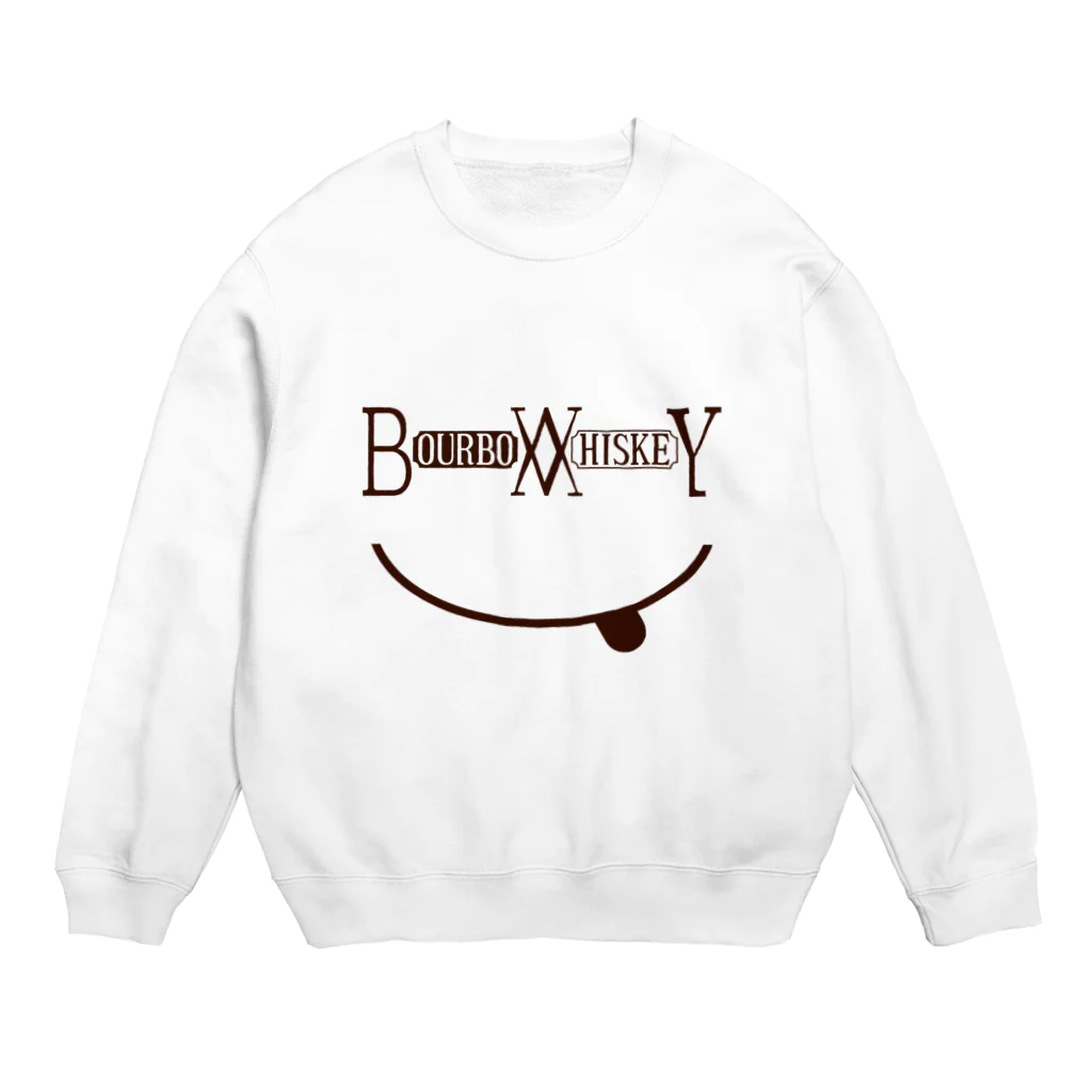 girasuのバーボン・ウイスキー Crew Neck Sweatshirt