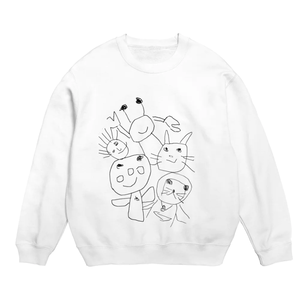 mattemaina のらくがきなーんだ？ Crew Neck Sweatshirt