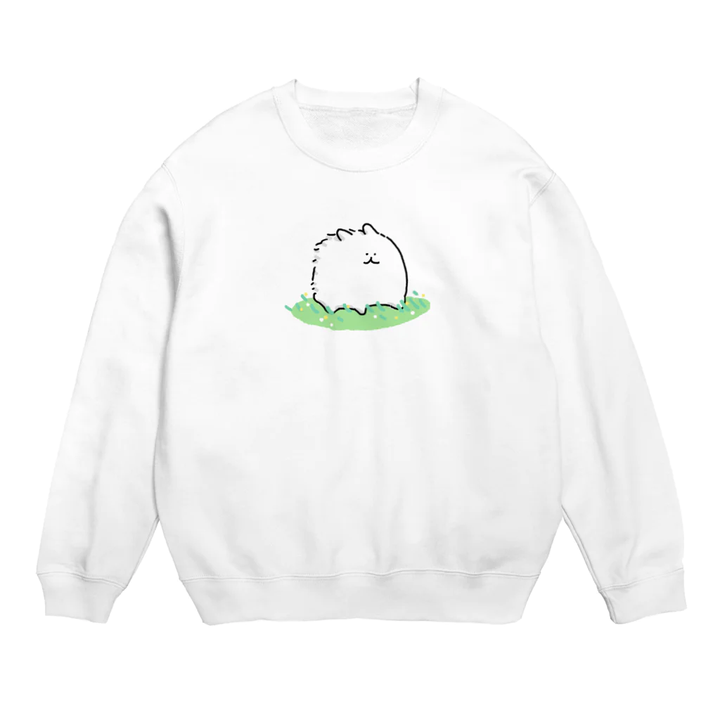 engawa_の風が吹いている犬 Crew Neck Sweatshirt