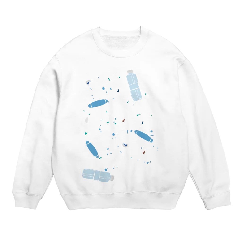 大田デザインの海ごみ Crew Neck Sweatshirt