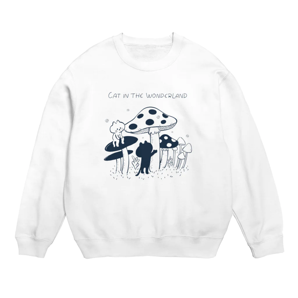 TOPECONHEROESのキャット・イン・ザ・ワンダーランド Crew Neck Sweatshirt