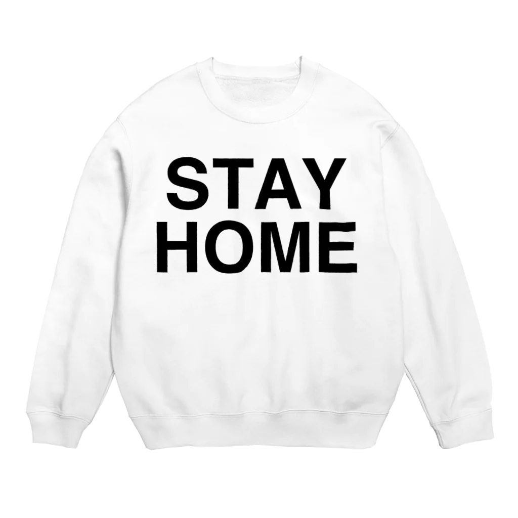 TOKYO LOGOSHOP 東京ロゴショップのSTAY HOME-ステイホーム- Crew Neck Sweatshirt