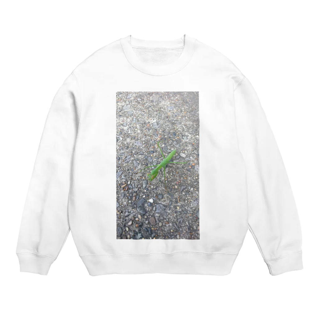 tsrsのカマキリのヒトコマ Crew Neck Sweatshirt