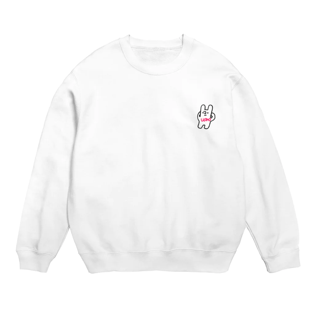 うさおうさうさのシンプルイズベストうさお Crew Neck Sweatshirt